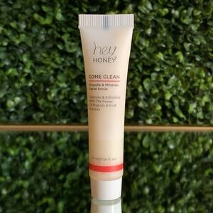 Hey Honey Come Clean Propolis & Minerals Facial Scrub | NEW | Sealed Mini Travel